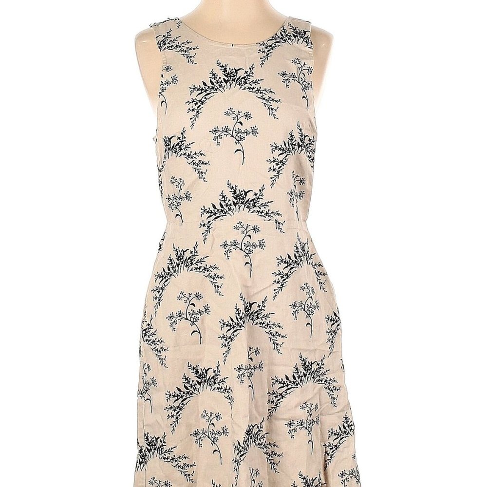 Gap Women Ivory Casual Dress